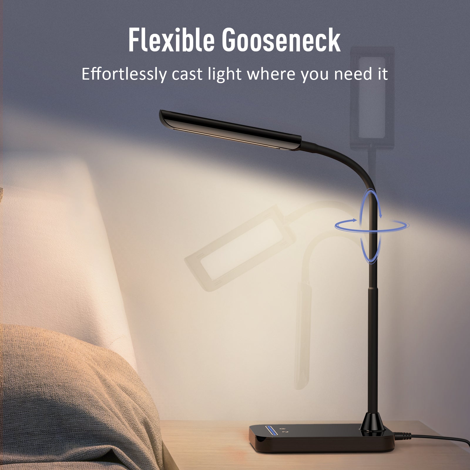 TaoTronics | Luna L1 Flexible Gooseneck Desk Lamp TT-DL11