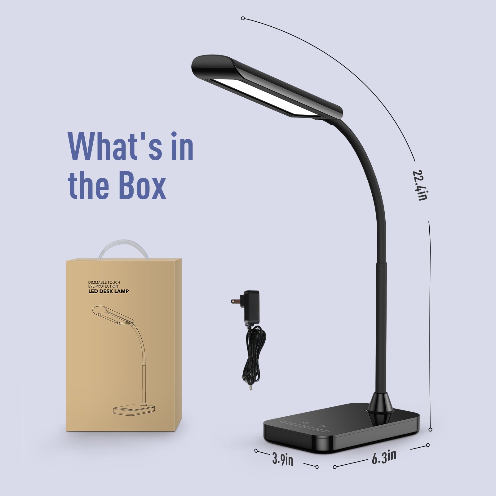 TaoTronics | Luna L1 Flexible Gooseneck Desk Lamp TT-DL11
