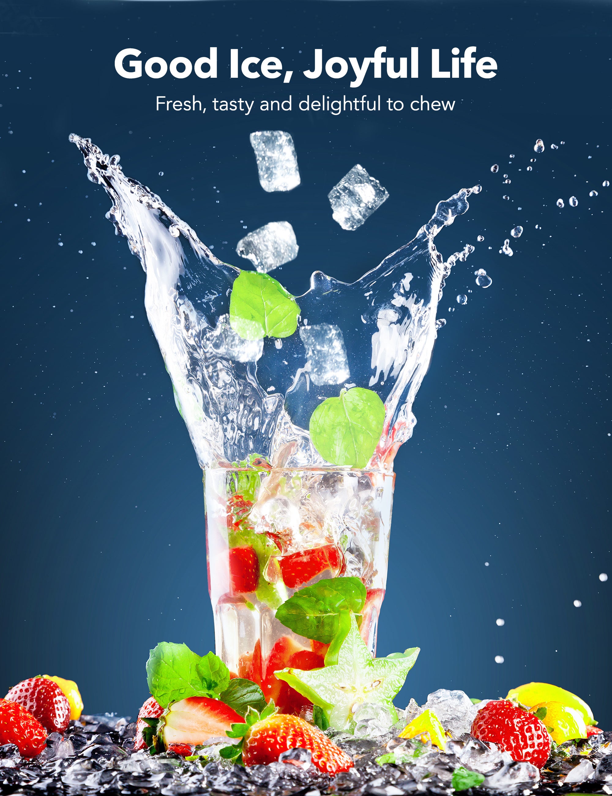 TaoTronics Ice Maker NB-IC001, Smart Countertop Compact Machine with One Click