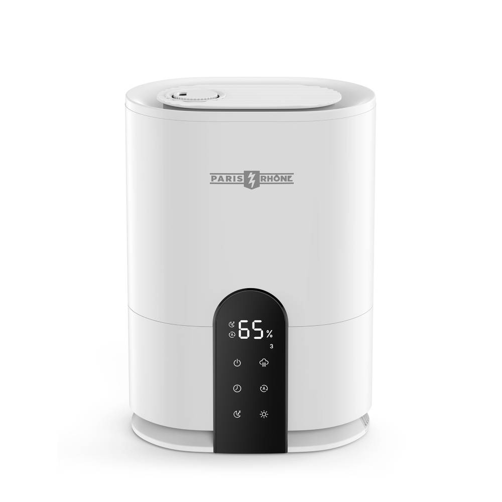 PARIS RHÔNE 4L Top Fill Humidifiers for Home Large Room, Essential Oil Diffuser, Auto Humidity Sensor