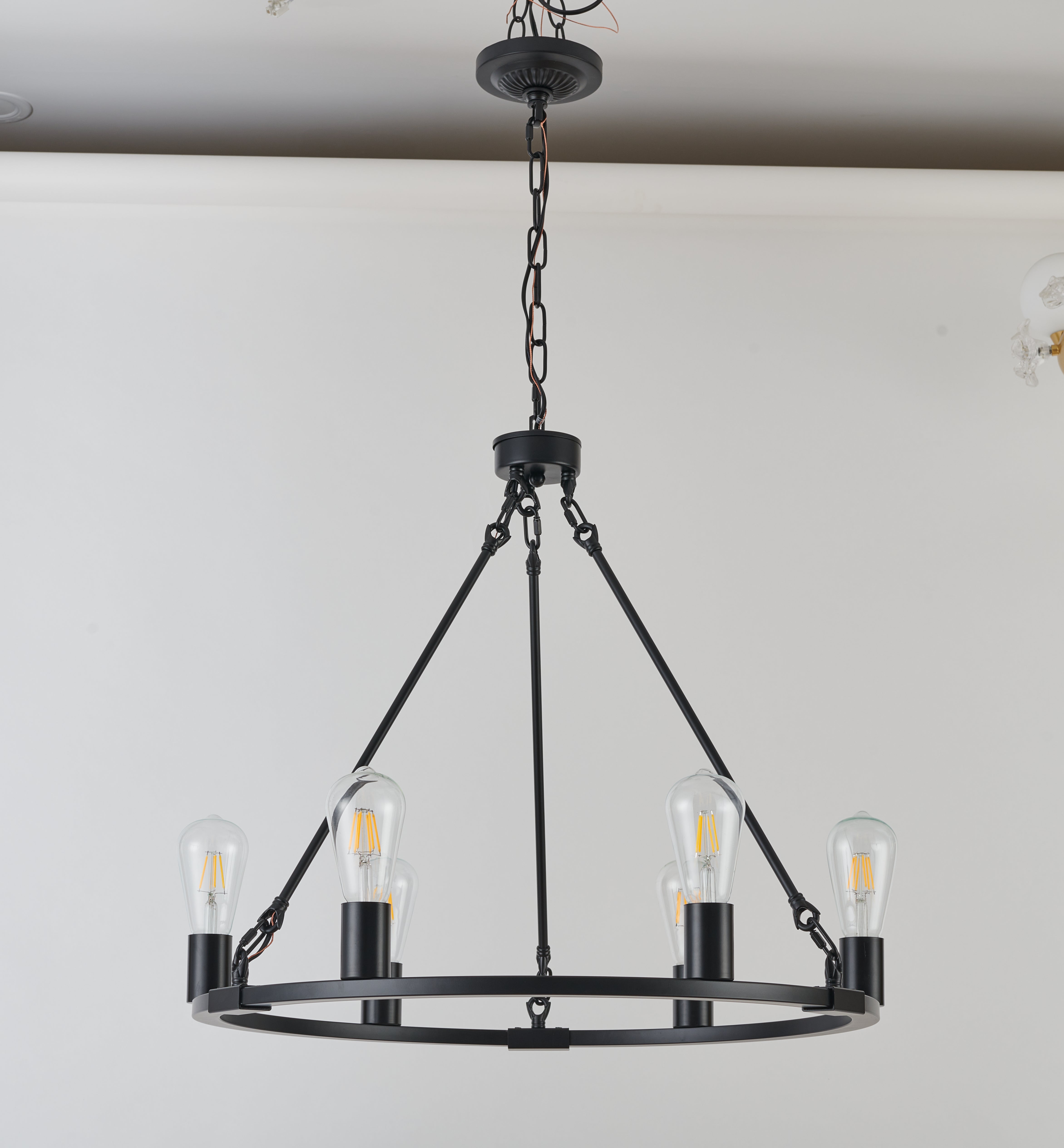 TaoTronics 6-Light Modern Chandelier Ceiling Lighting Pendant Light Fixtures NB-CL006