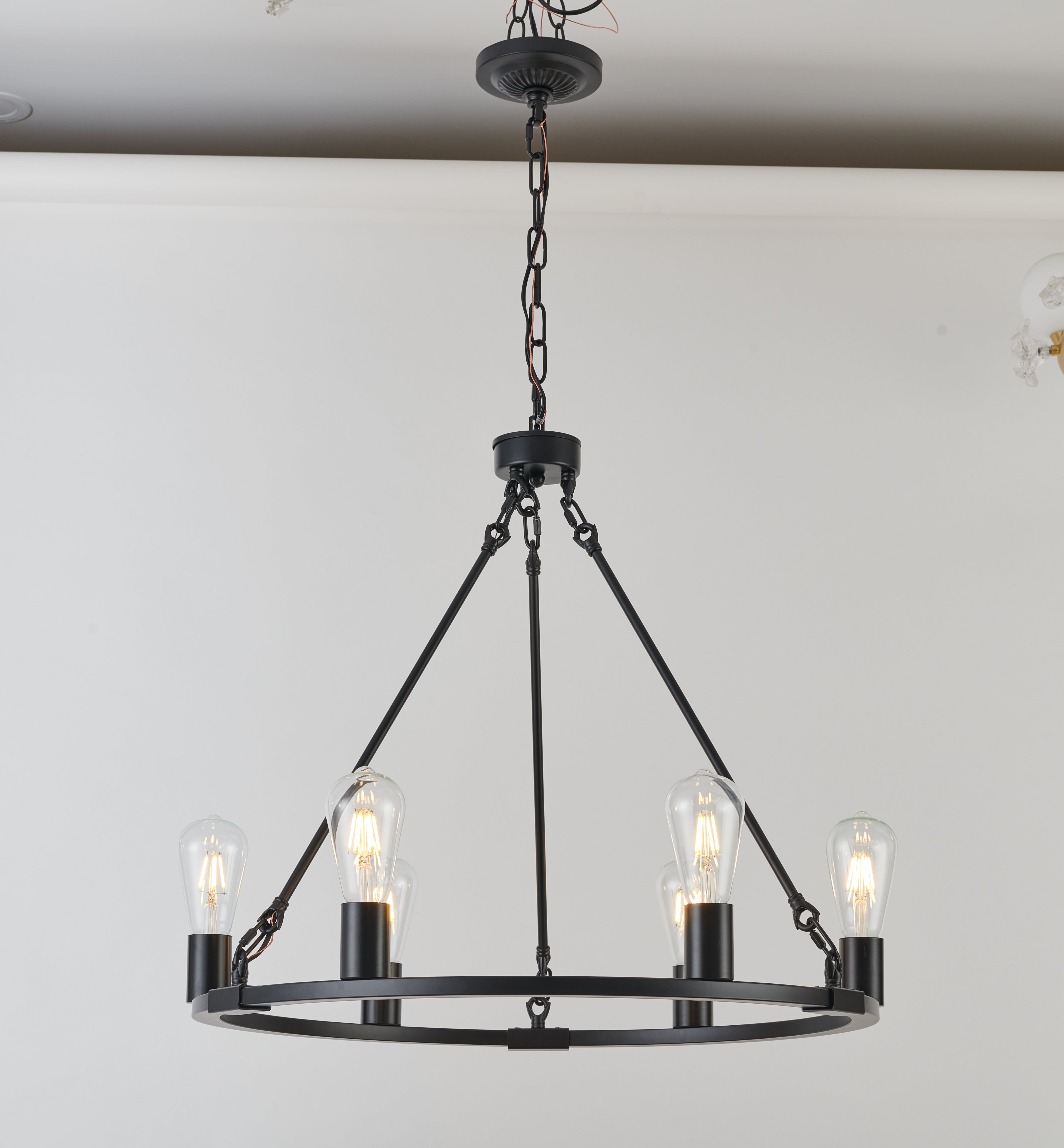 TaoTronics 6-Light Modern Chandelier Ceiling Lighting Pendant Light Fixtures NB-CL006