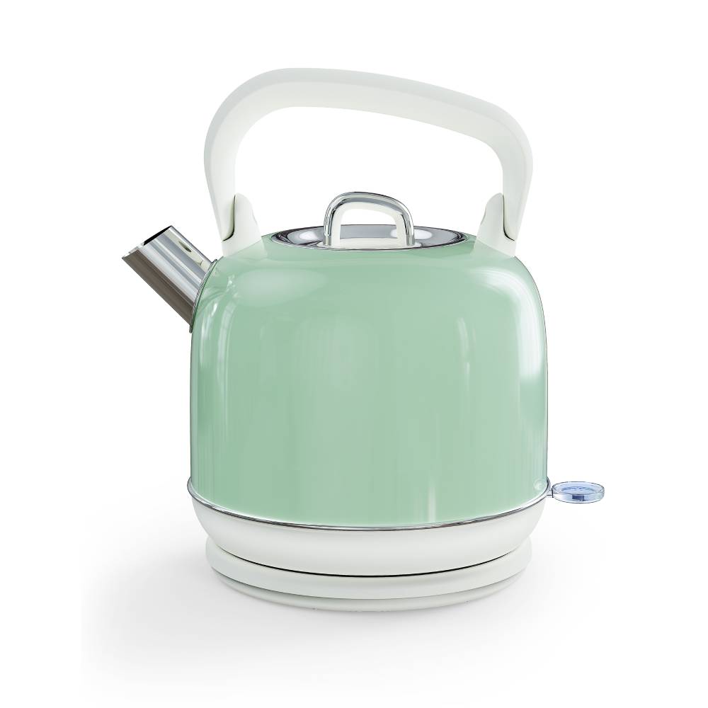 Electric Kettle Stainless Steel, Retro Water Boiler with Filter