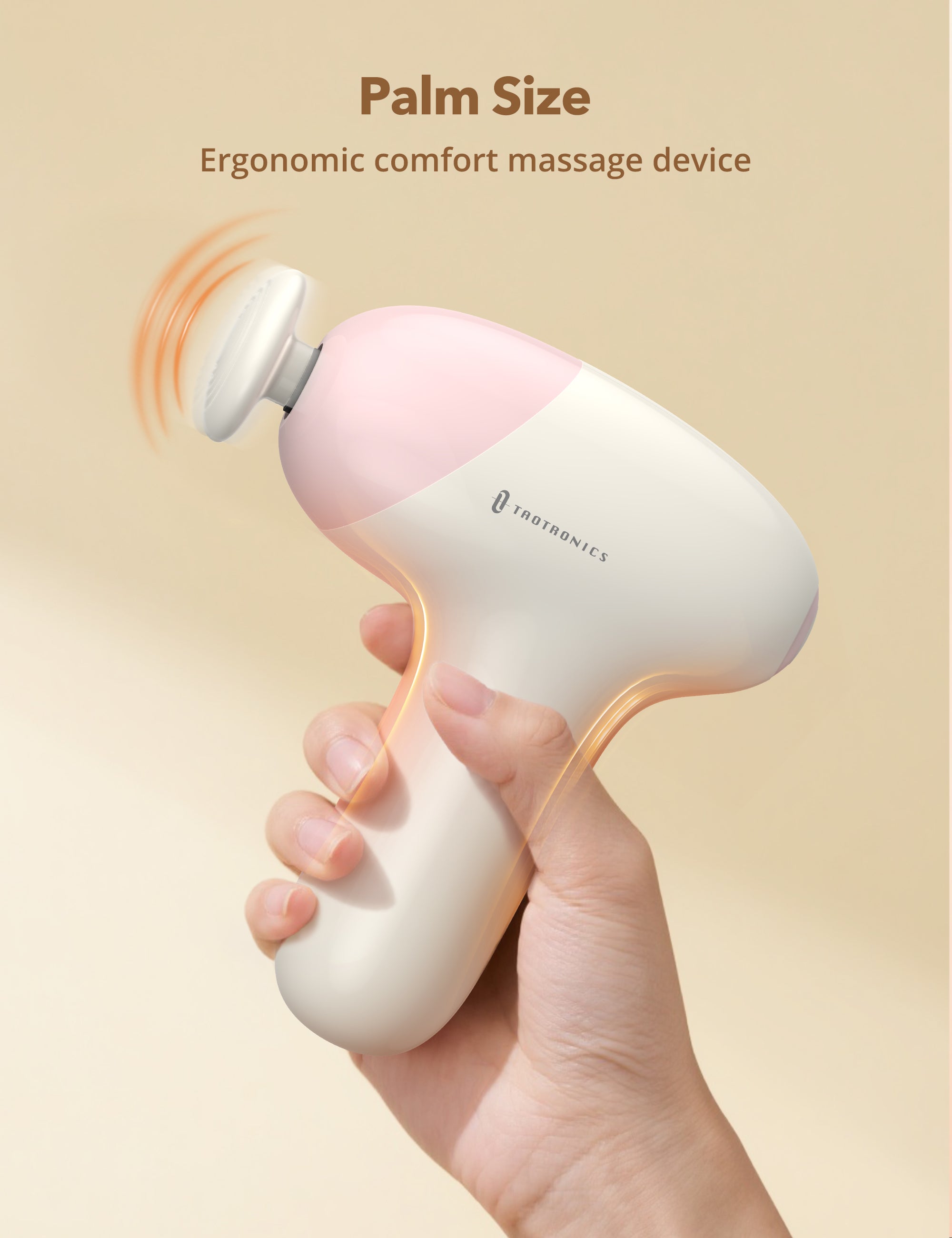 TaoTronics | Massage Gun TT-PCA007, Ergonomic Self-Care Full Body Mini Massage Gun