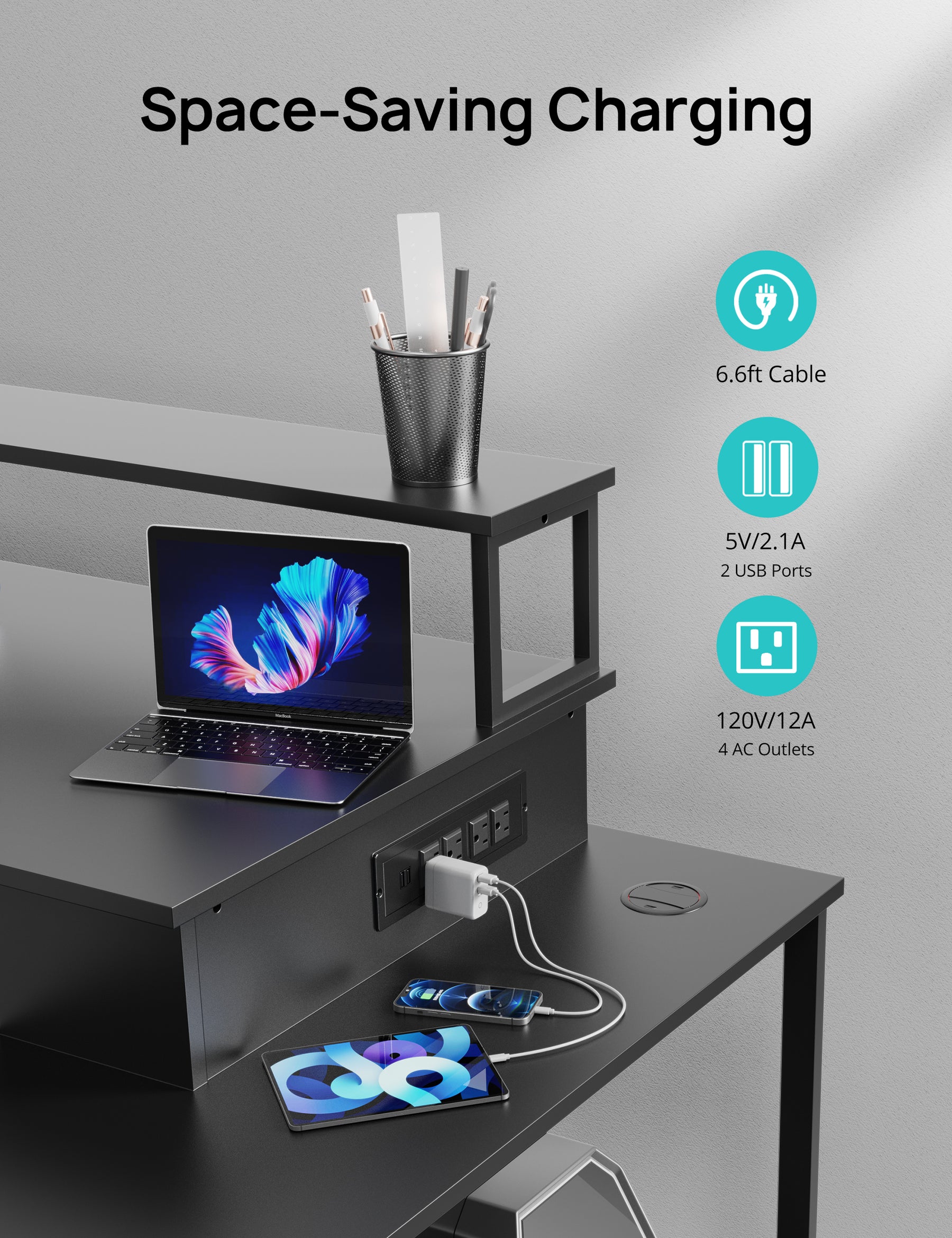 Space-Saving Charging