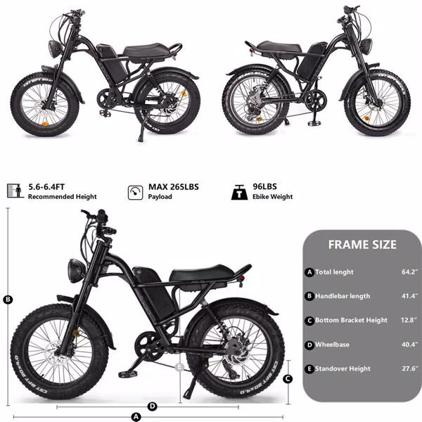 Mountain Ebike 2023 Design 500W Electric bike Out Door With Fat Tiire Electric Mountain Bike