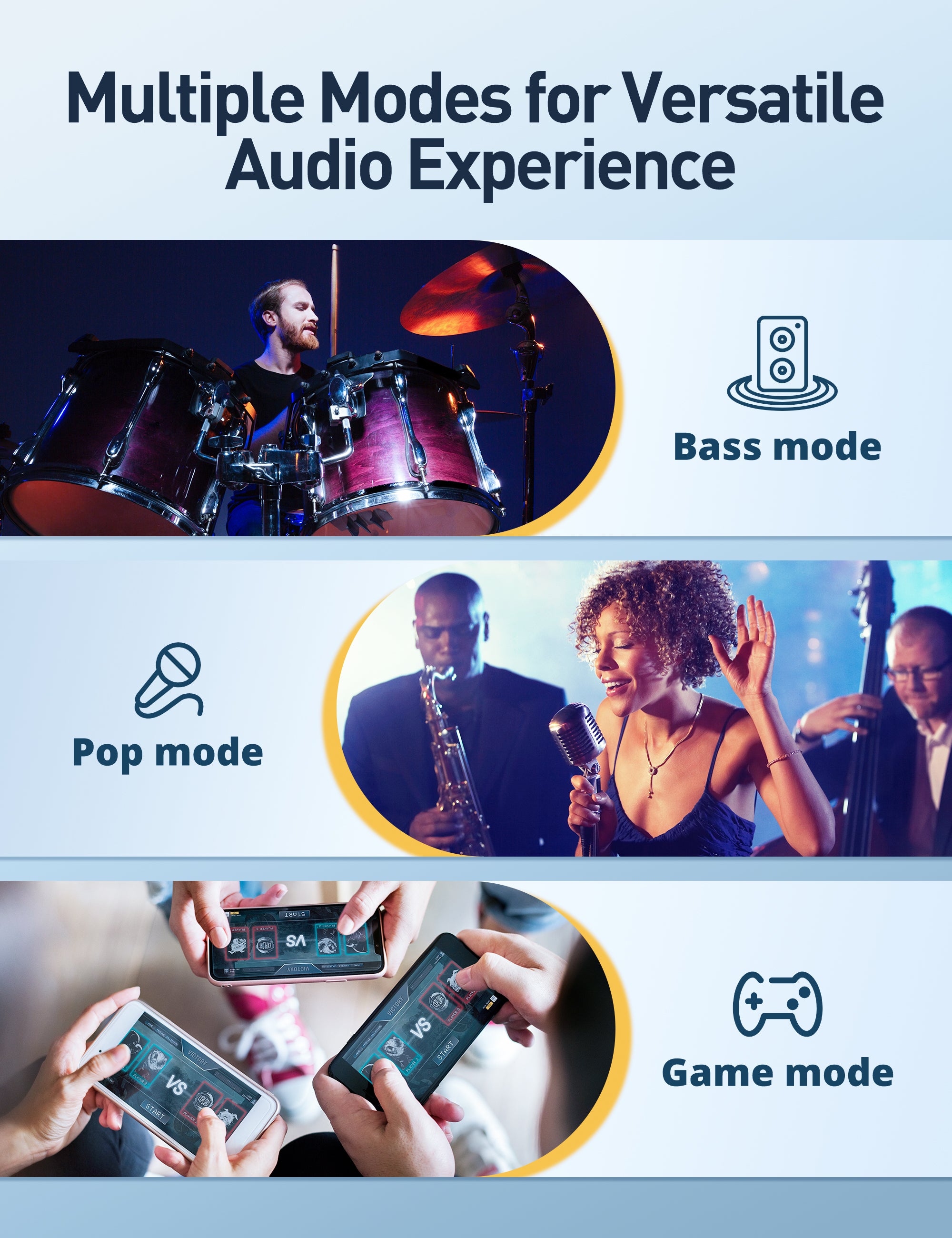 TaoTronics Wireless Earbuds BH1118, 25 dB Noise Cancelling 24H Playtime IPX5 Pass-Through Mode 4 Mic ENC