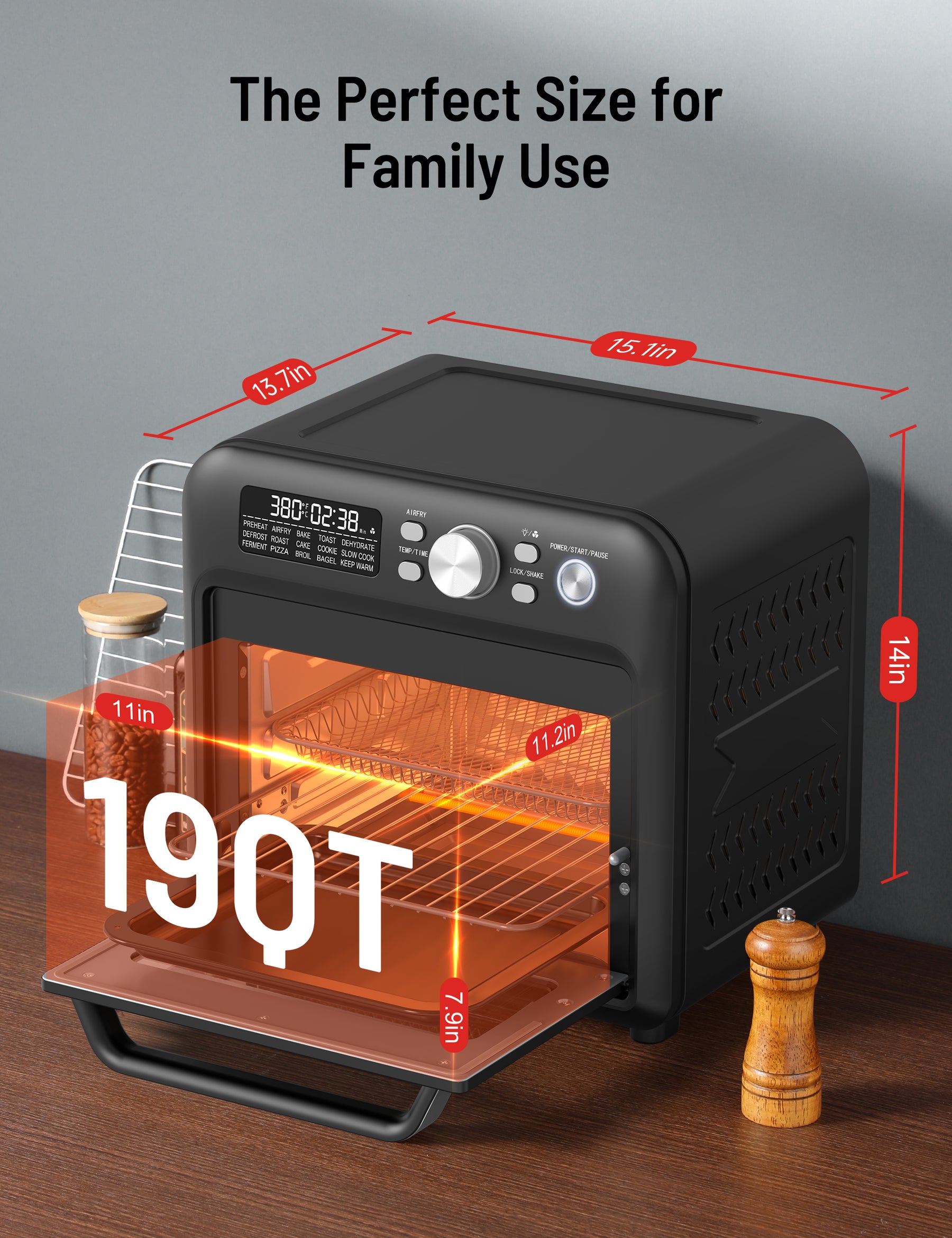 The Perfect Size for Family Use
