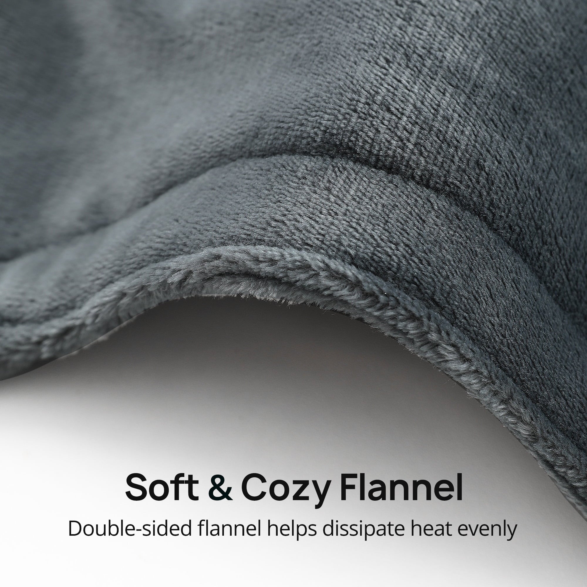 Evajoy Heating Pad for Back Pain Relief, 24" x 29.5" Extra-Large Electric Massager Heating Pad for Neck, Back, Shoulders with 3 Heat Levels, 6 Massage Settings WM