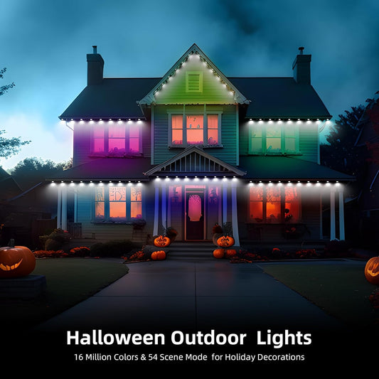 TaoTronics NB-OL012 RGBIC Smart Permanent Outdoor Flood Lights 50ft