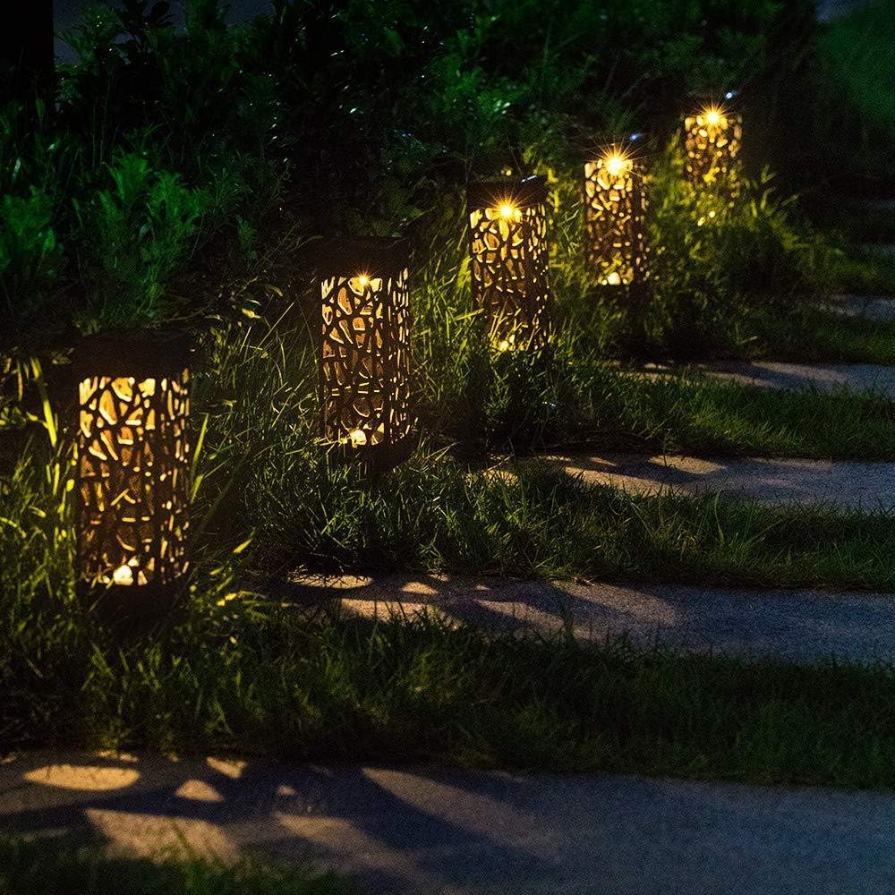 TaoTronics 6-8 Pack LED Solar Lights Outdoor Waterproof