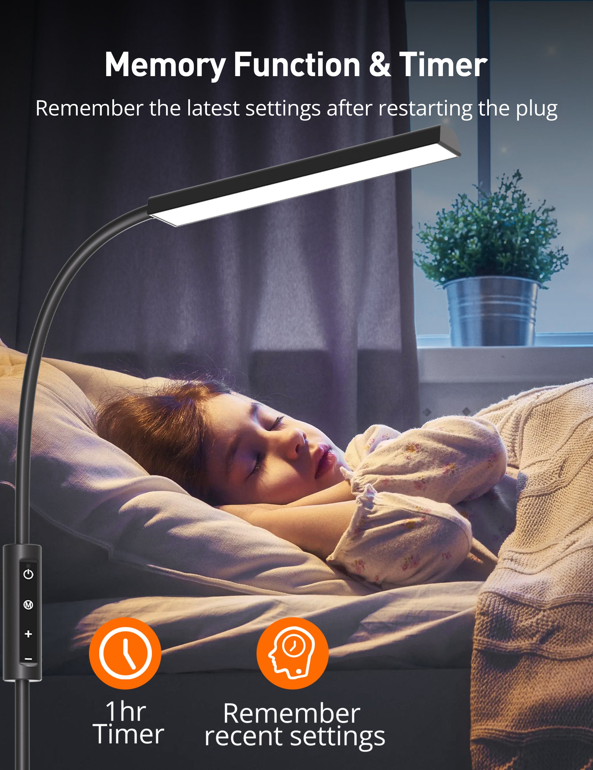 TaoTronics Remote Customizable LED Floor Lamp NB-DL007