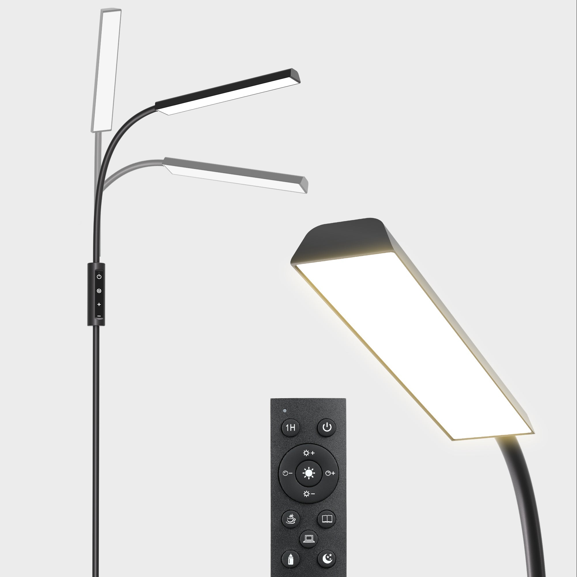 TaoTronics Remote Customizable LED Floor Lamp NB-DL007