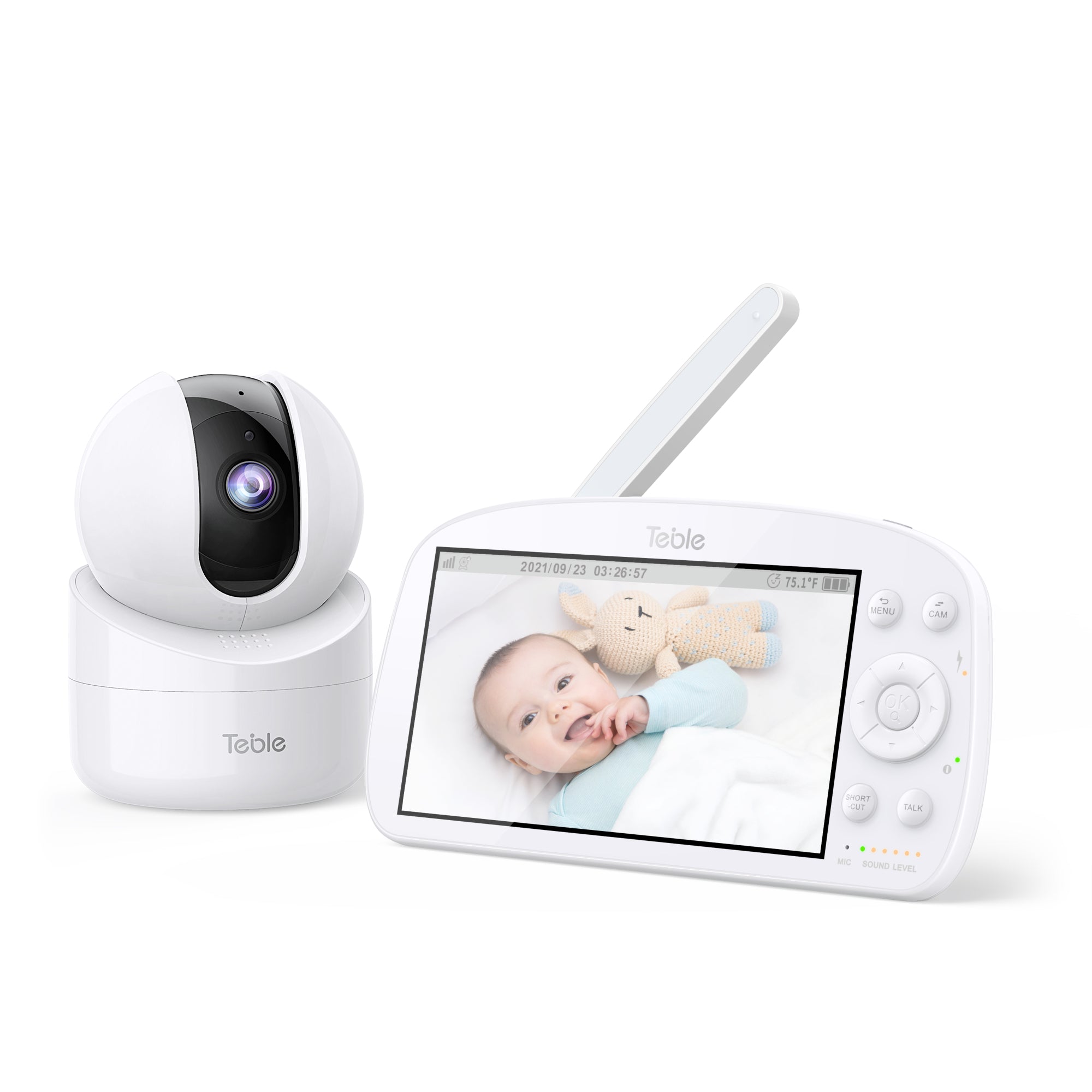 TaoTronics x Teble Baby Monitor 5.5 inch 720P HD Display TB-IH001