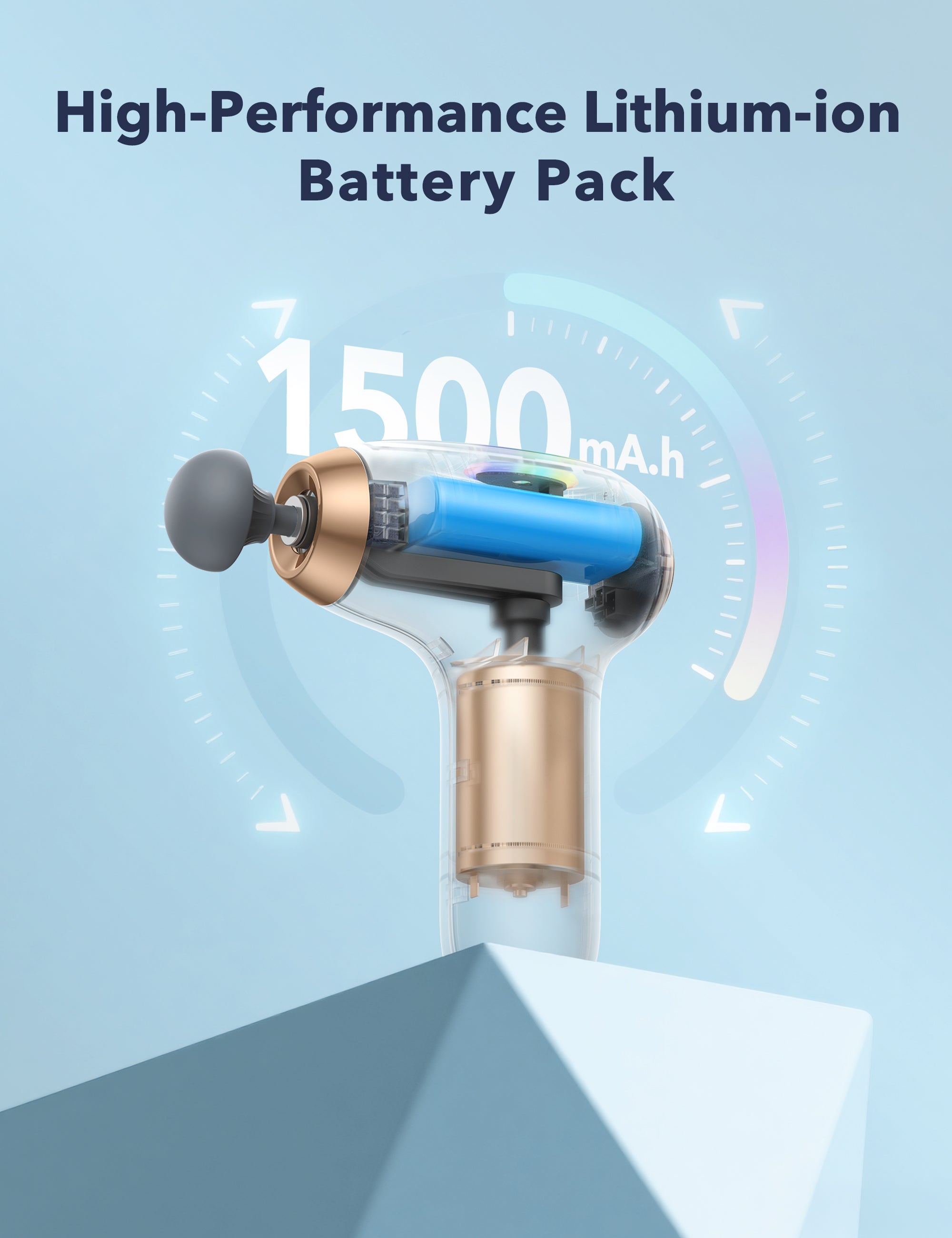 TaoTronics | Massage Gun TT-PCA006, Ergonomic Self-Care Mini Relax Massage Gun