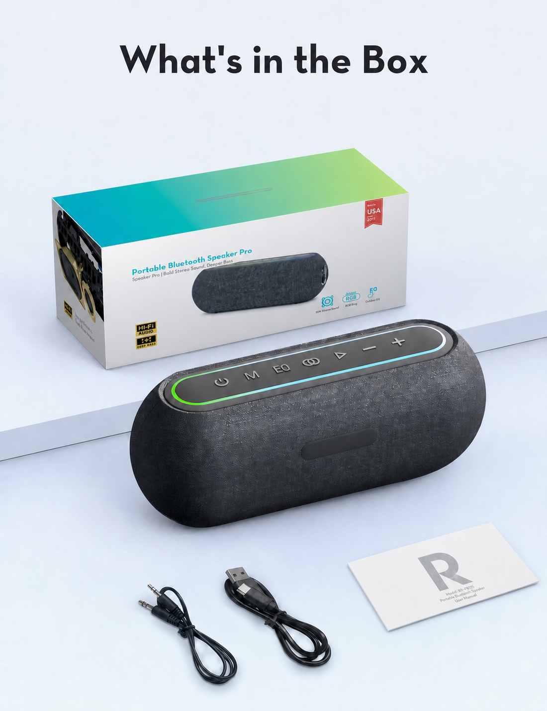 TaoTronics RP-SK004 Max Bluetooth Speaker – 35W Stereo Power for Deep Bass Experience