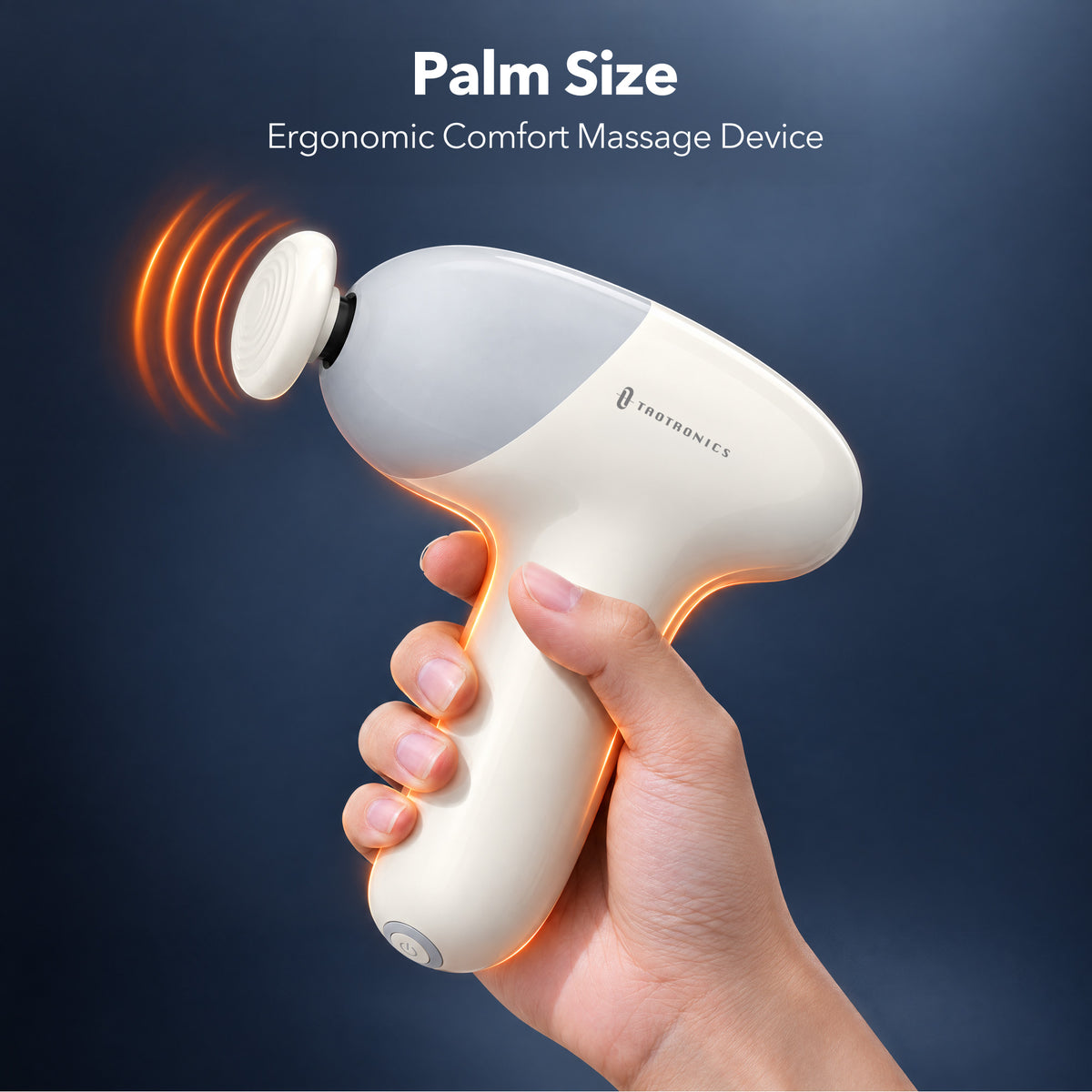 TaoTronics TT-PCA007 Mini Massage Gun, Portable Full Body Massager for Everyday Muscle Relief