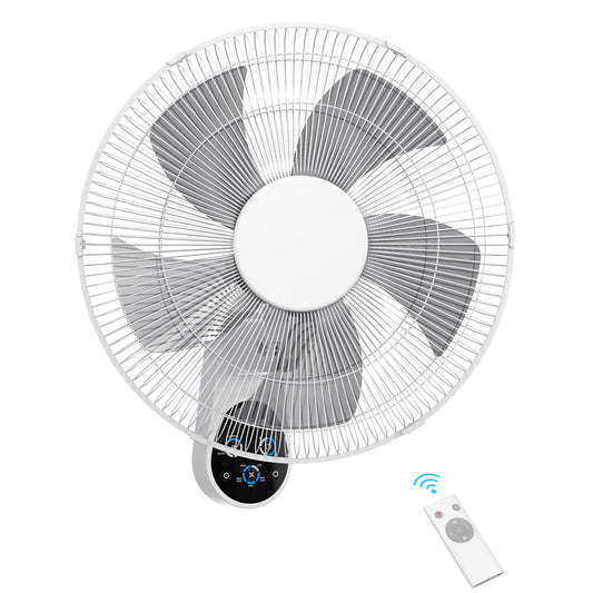90° Oscillation Powerful 2100 CFM Wall Fan