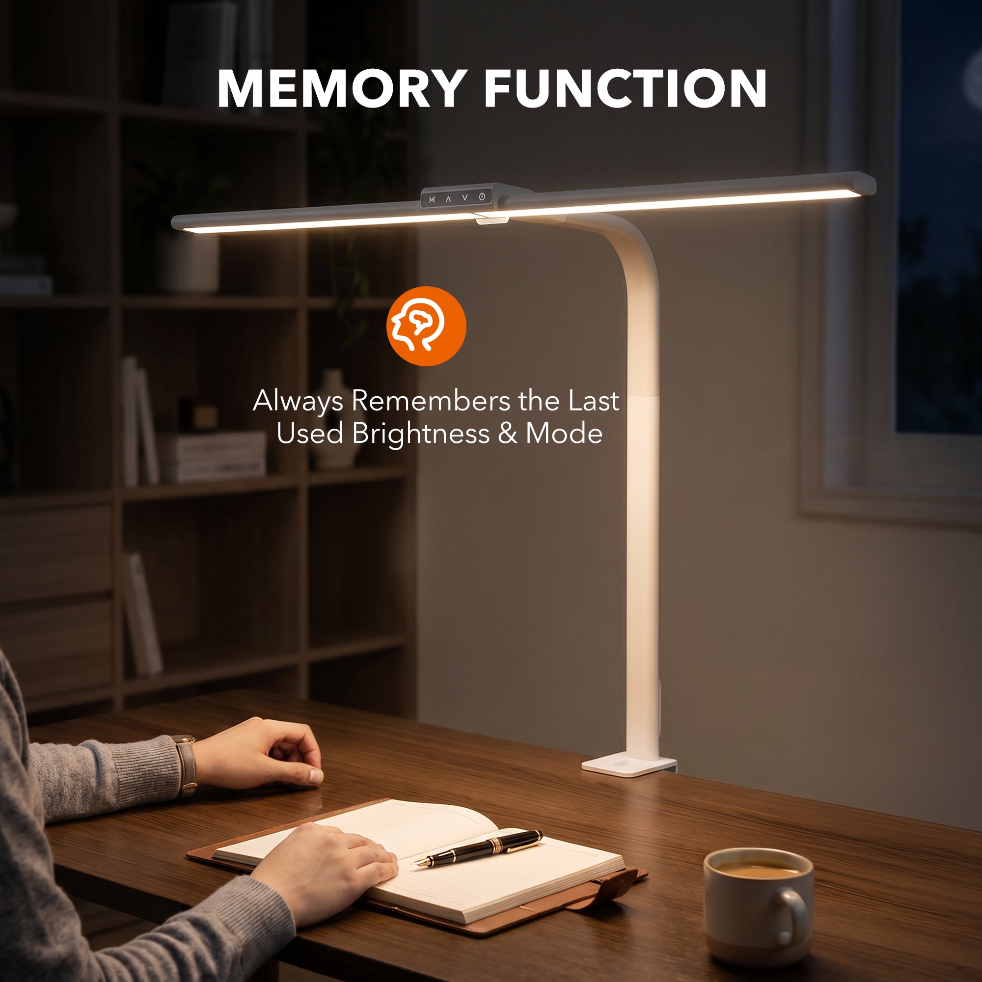 TaoTronics WorkMate LED Desk Lamp with Wireless Remote TT-DL058