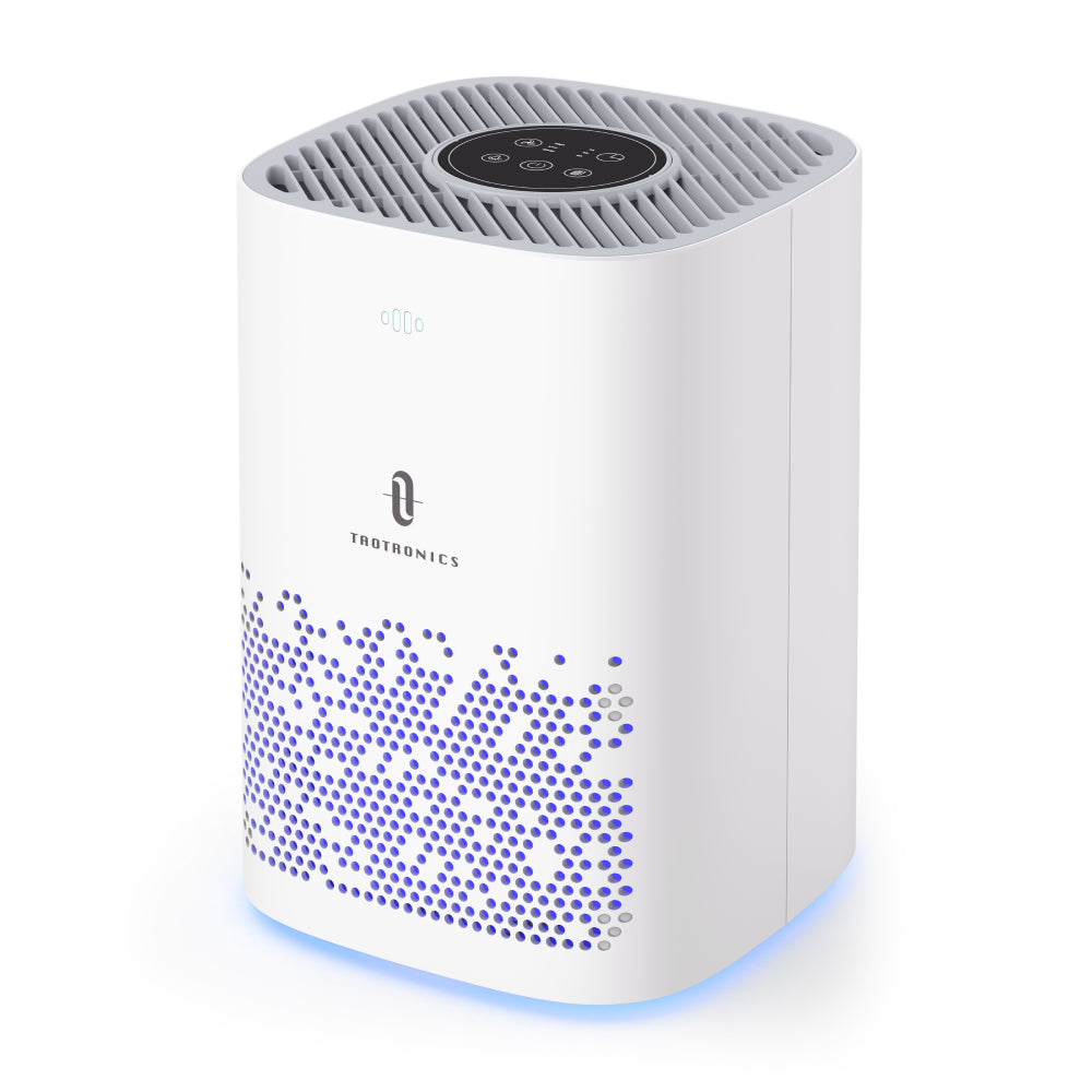 Air Purifier for Home, Quiet 24db for 224 sq.ft, Remove 99.97% Smoke, Allergies-TaoTronics US