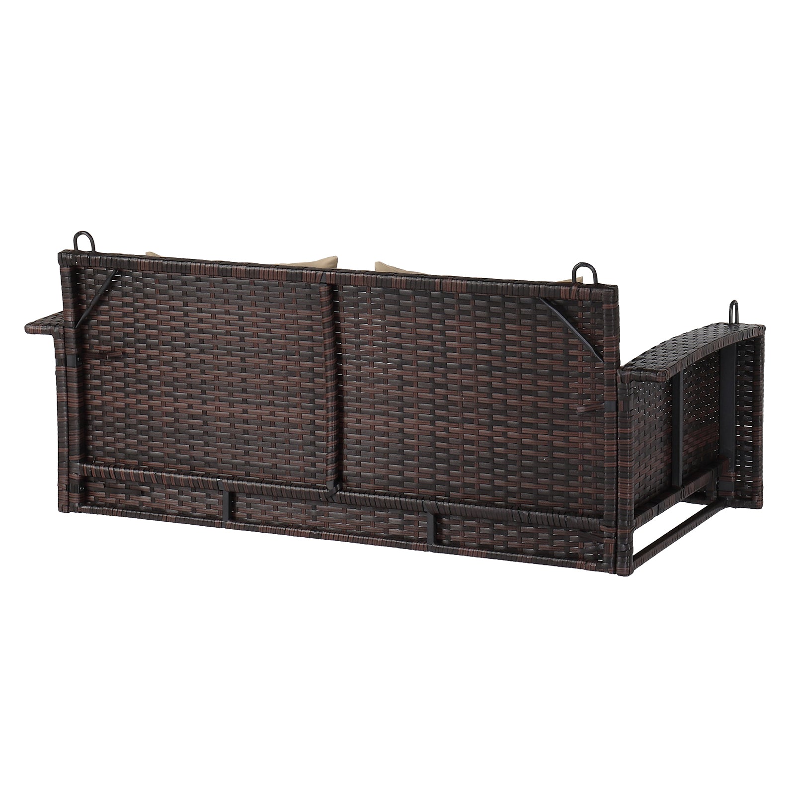 49in Gradient Rattan Swing Chair(Swing frames not included)