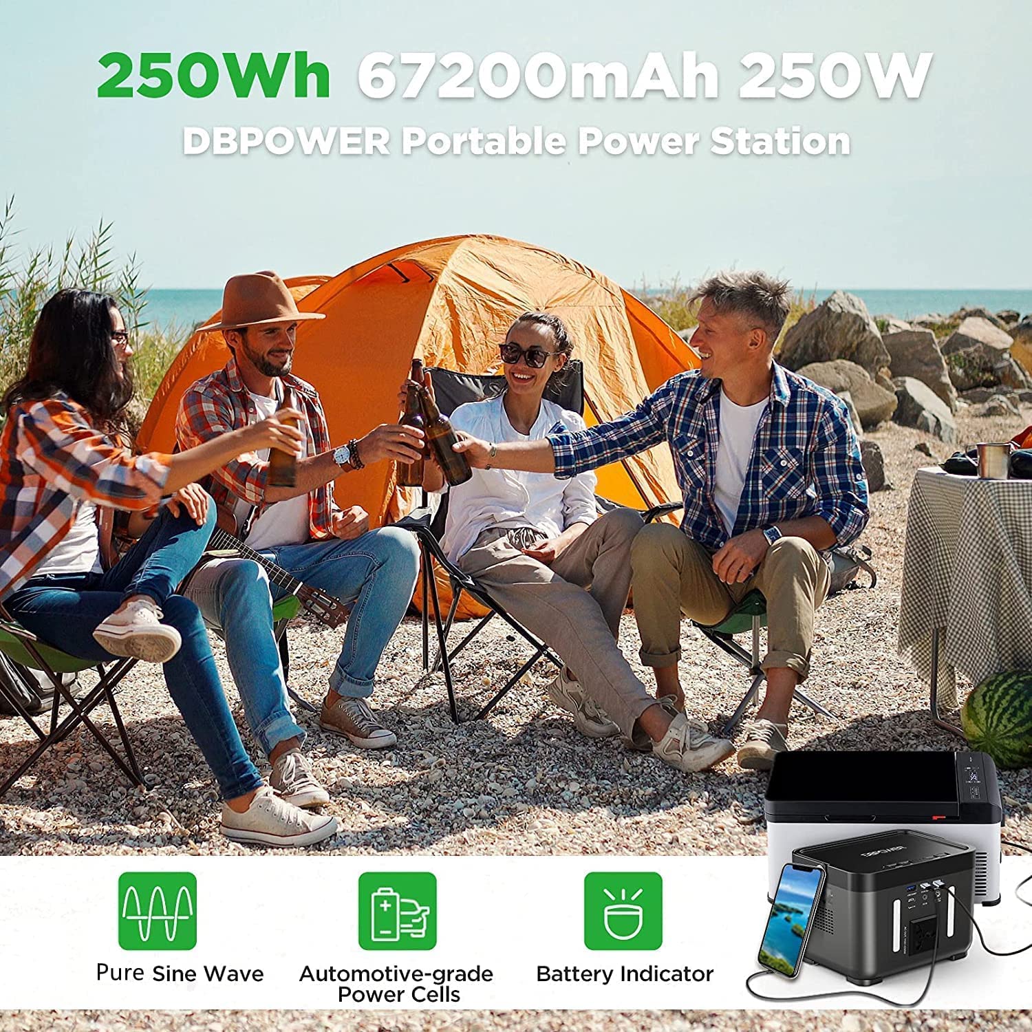 250Wh 67200mAh 250W
