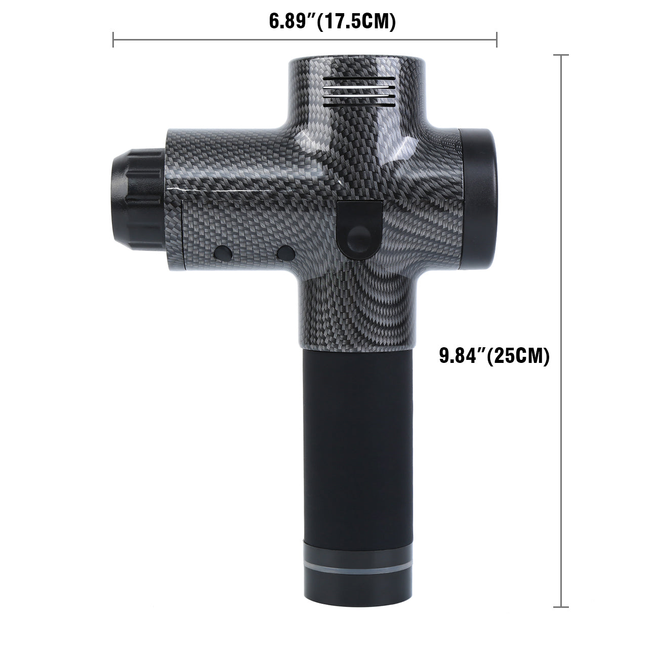 Massage Gun Deep Tissue Muscle Massage Professional Handheld Electric Massage Gun with 30 Speeds 6 Massage Heads