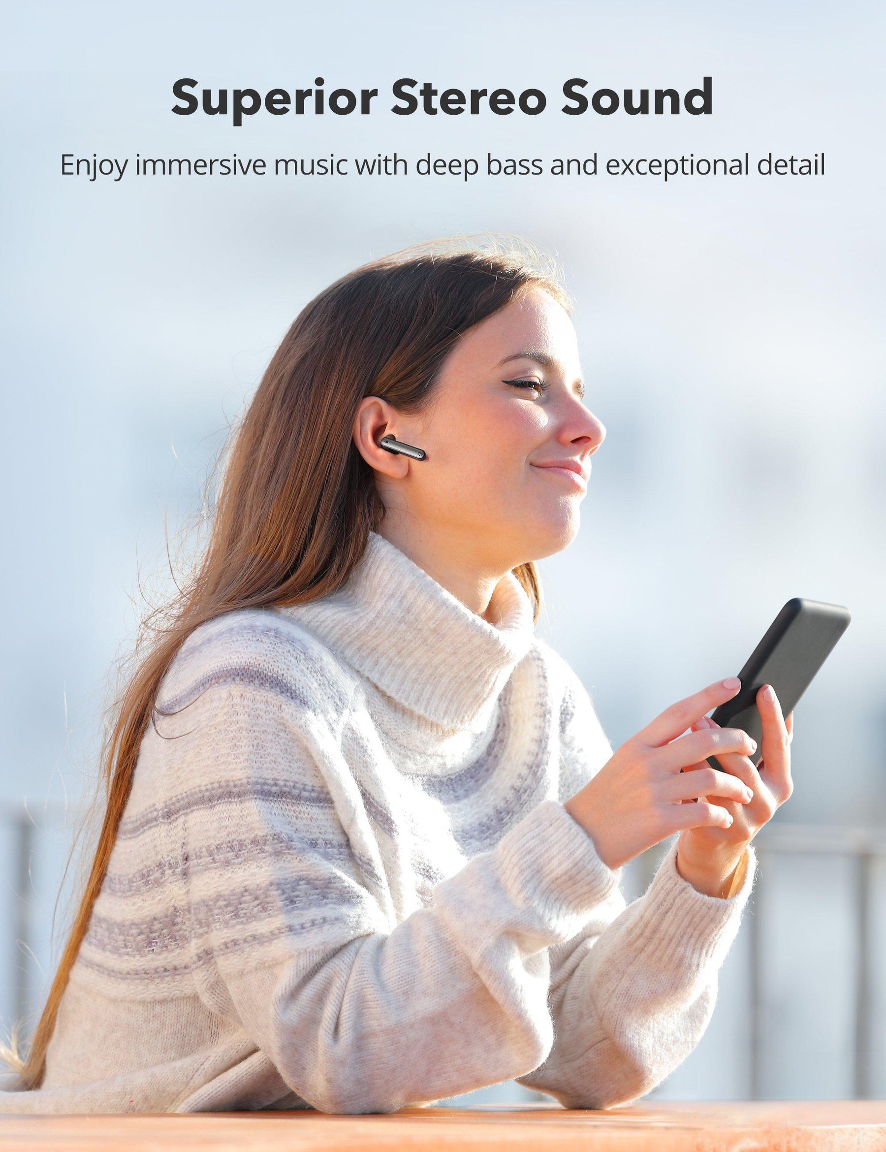 Wireless Earbuds 088N, TWS Headphones SoundLiberty 88 Earphones-TaoTronics