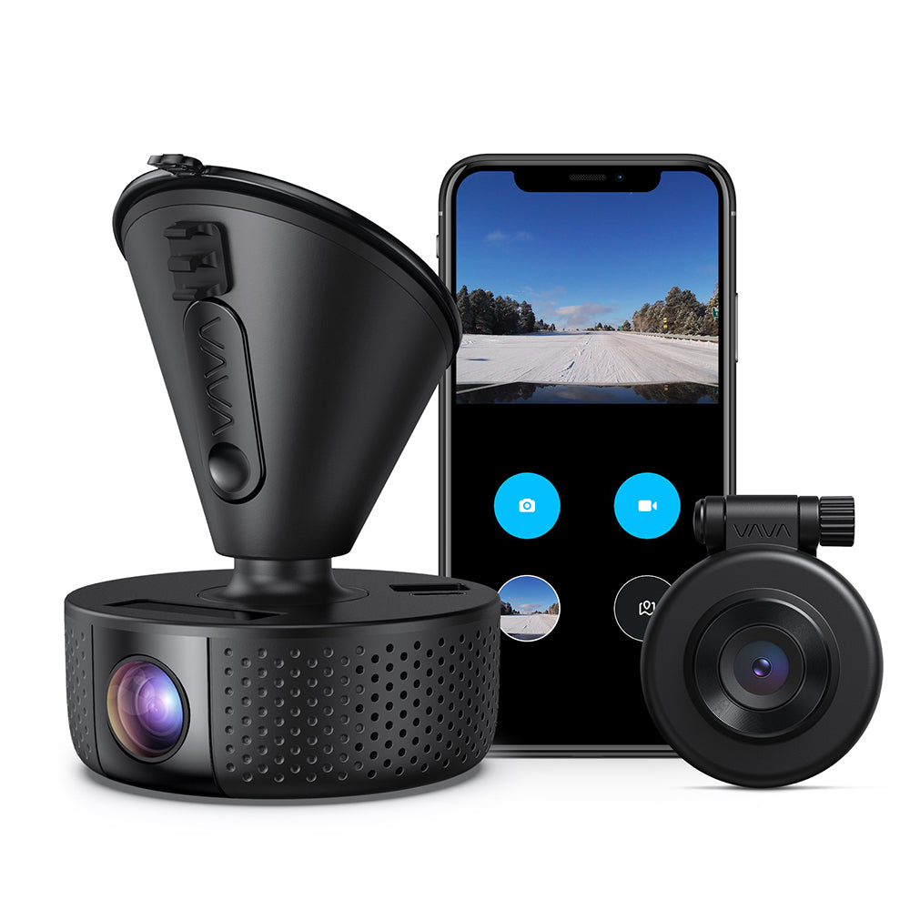 Dual Dash Cam, Dual 1920x1080P FHD, Front and Rear Dash Camera