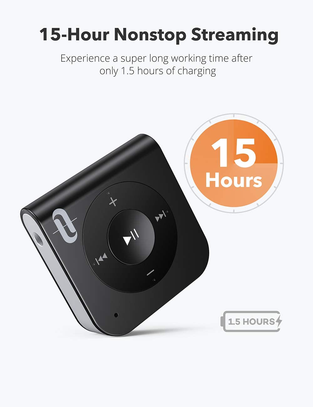Bluetooth Receiver, AUX Adapter Wireless Audio Adapter-TaoTronics