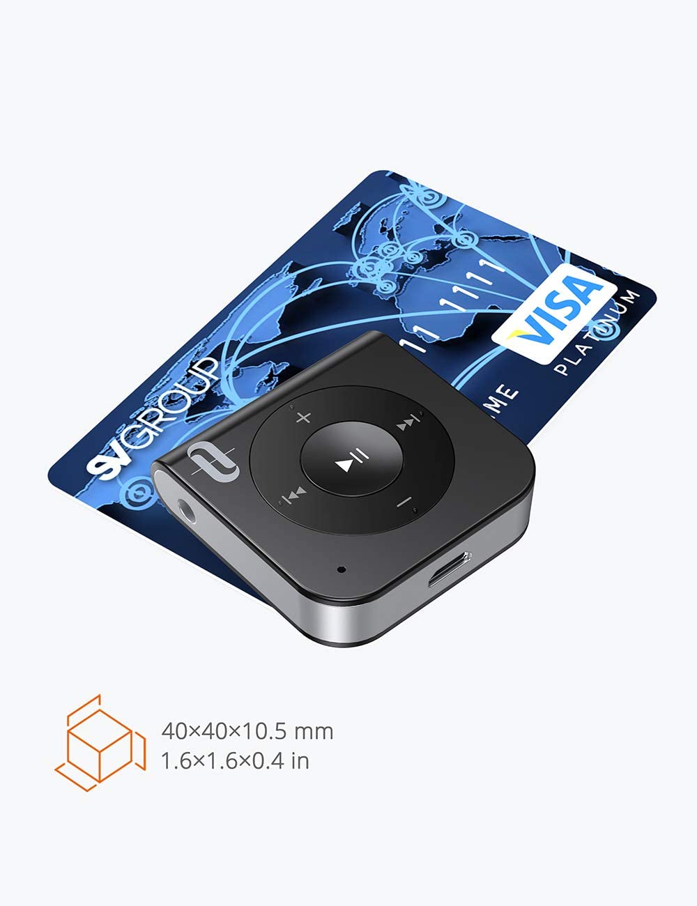 Bluetooth Receiver, AUX Adapter Wireless Audio Adapter-TaoTronics