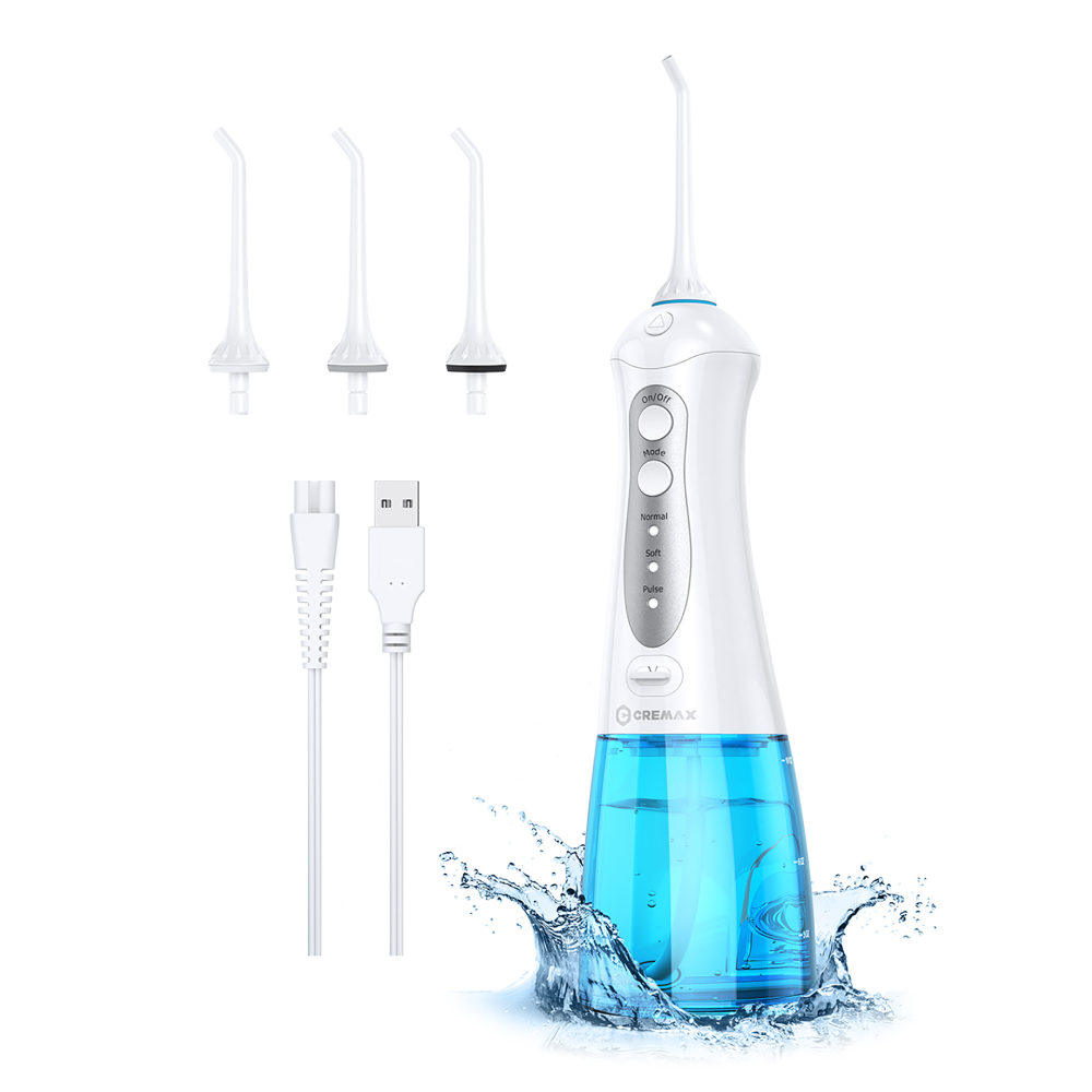 Water Flosser Cordless, Portable Teeth CleanerPowerful Cleaning