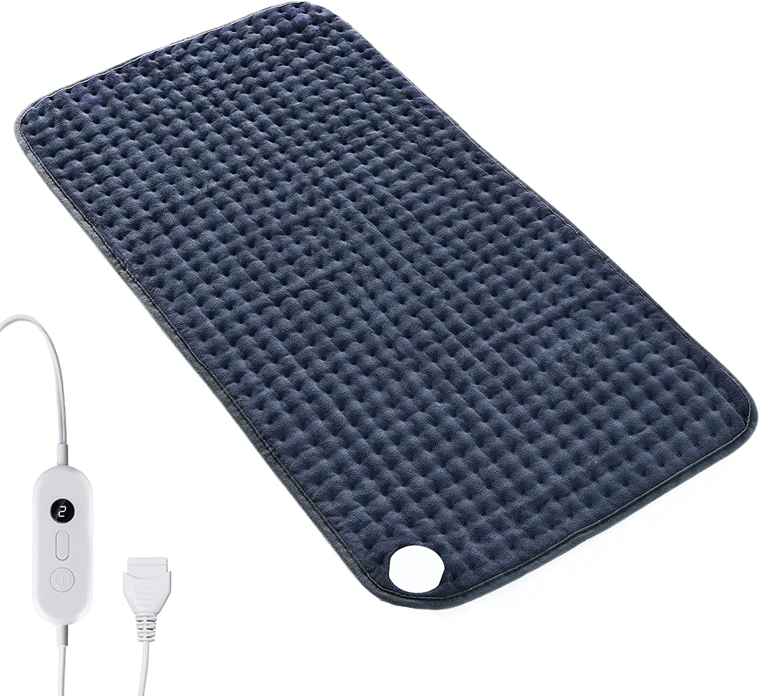 【33''×17''】Evajoy Heating Pad for Back Pain Relief, Extra Large Electric Heating Pads