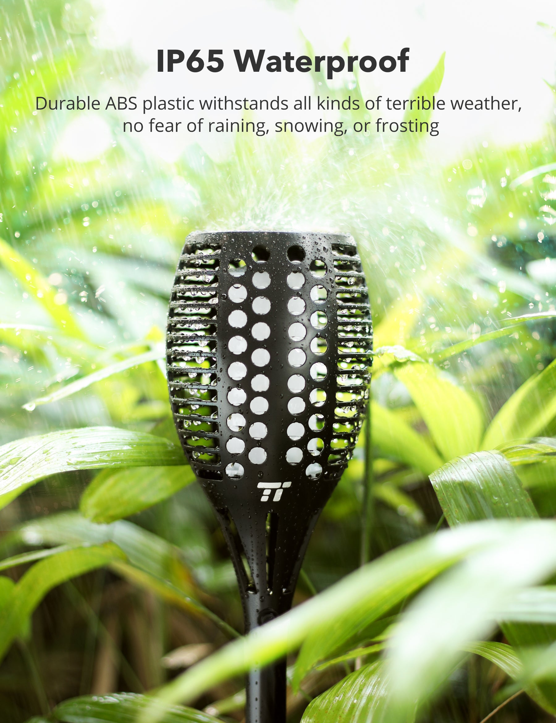 TaoTronics Solar Garden Lights,2PCS