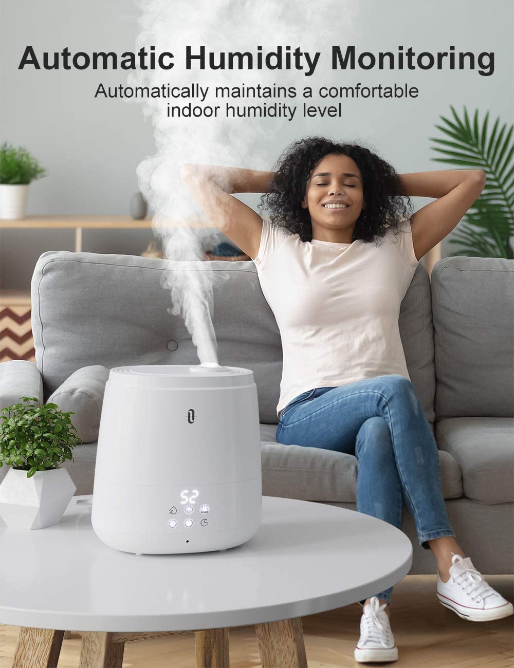 6L Humidifiers Warm and Cool Mist Humidifiers For Home-TaoTronics
