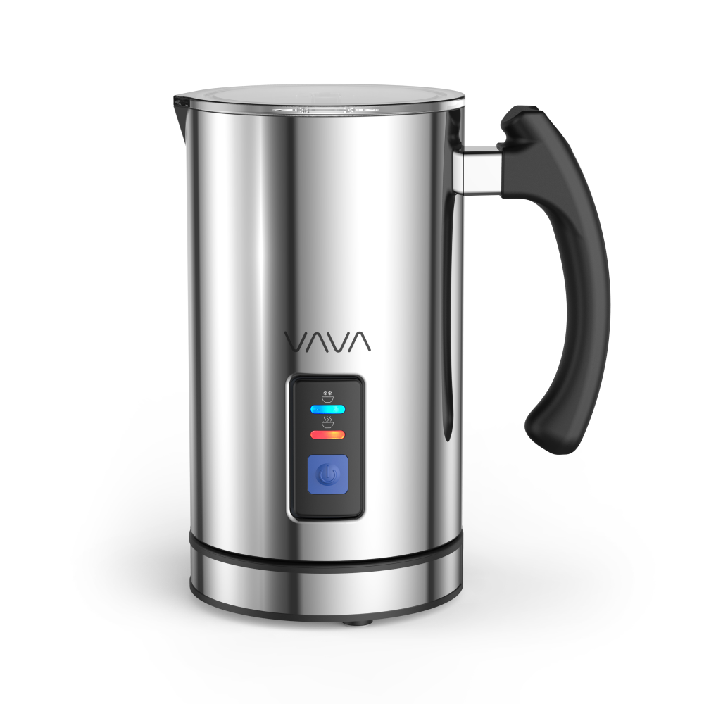 VAVA Stainless Steel Milk Steamer with Hot & Cold Milk Functionality-TaoTronics US