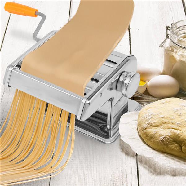 Dual-blade Multifunctional Manual Hand-cranking Operation Stainless Steel Noodle Making Machine