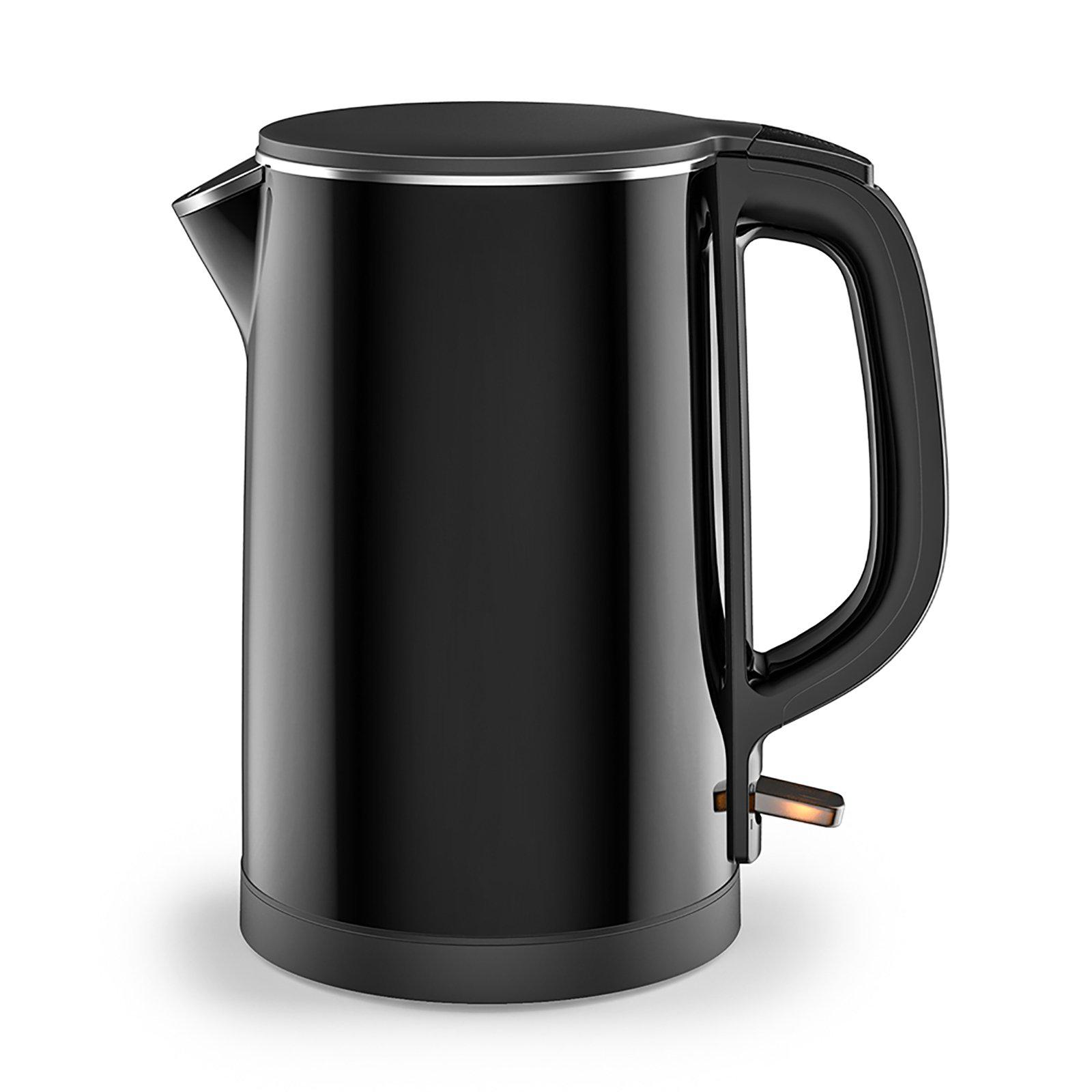 Electric Kettle, 1.5L Double Wall 100% Stainless Steel BPA-Free Cool Touch Tea Kettle with Overheating Protection-TaoTronics US