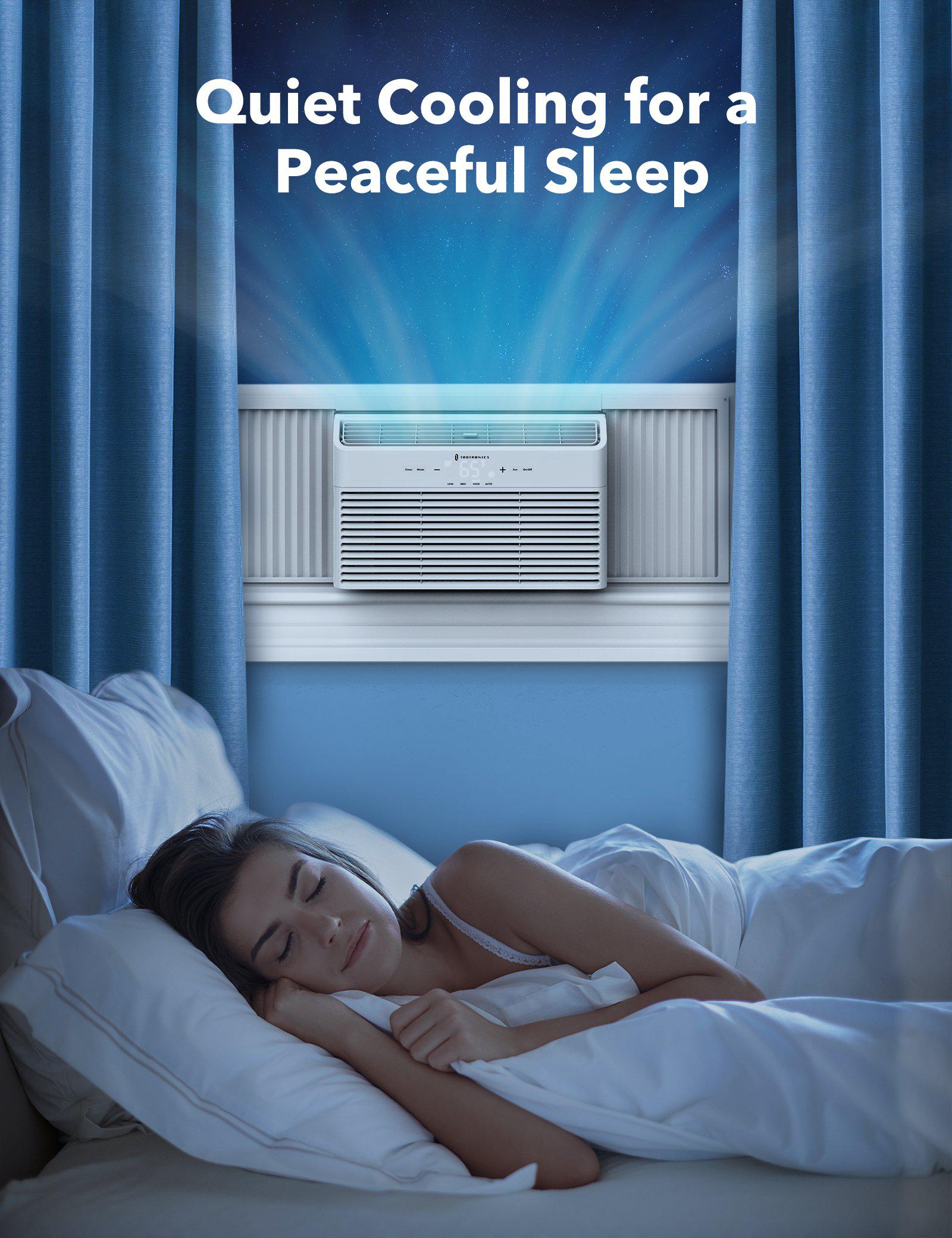 Window Air Conditioner 003 8000 BTU, Energy Star Extreme Quiet Window AC Unit-TaoTronics