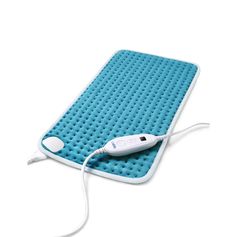 Sable 12x24 Heating Pad Electric Heating Pad for Back Shoulders wi
