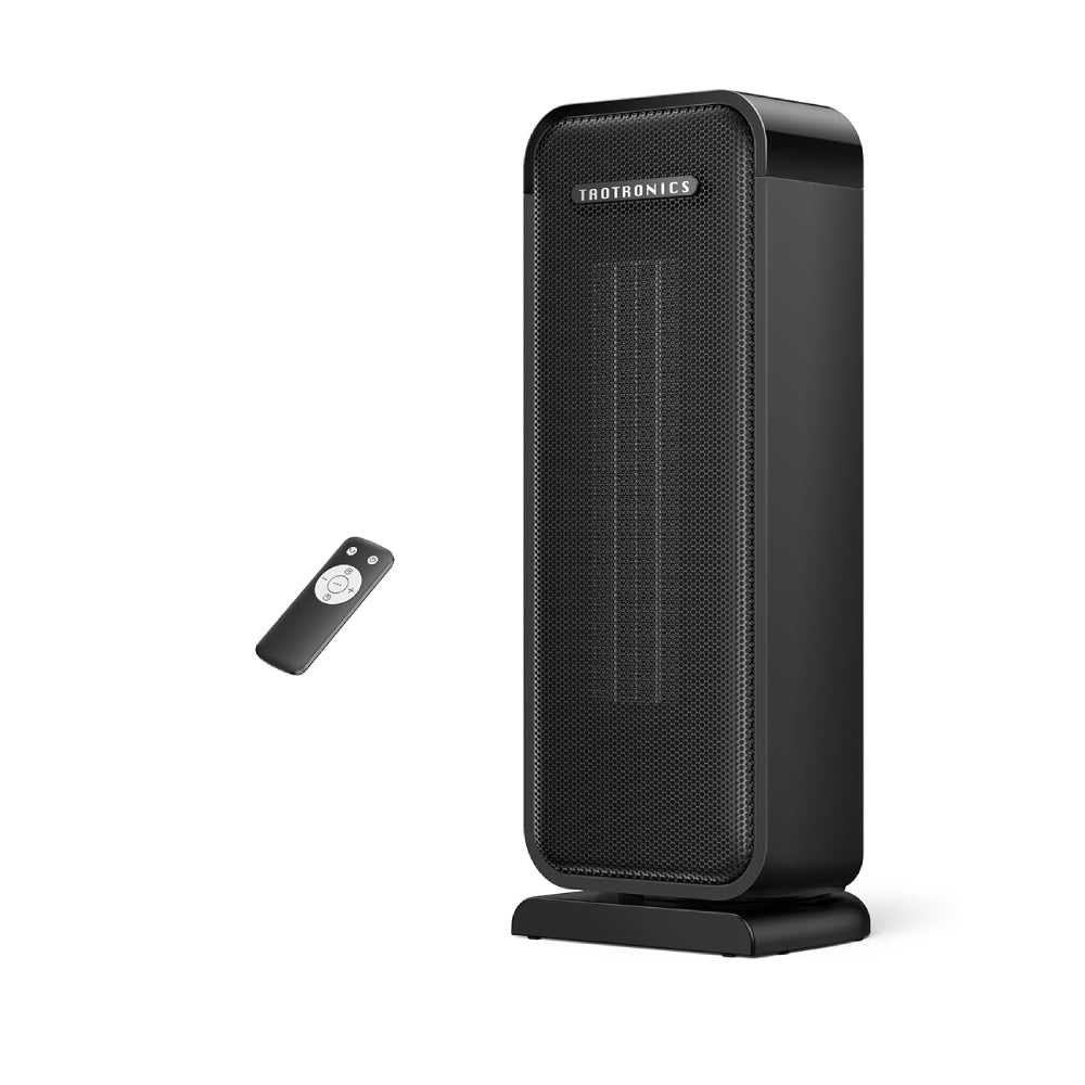 TaoTronics PTC Ceramic Space Heater 1500W Portable Tower Heater with 65° Oscillation-TaoTronics US