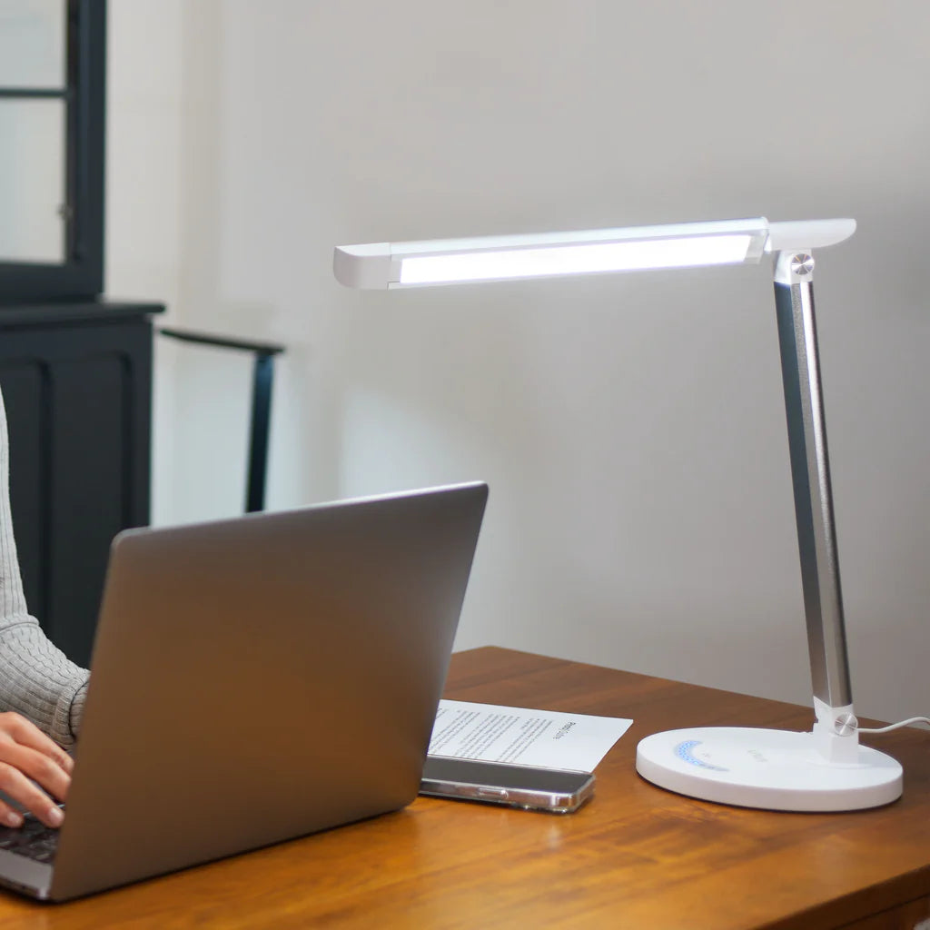 Eye-Care Dimmable Light with 7 Brightness Levels Desk Lamp