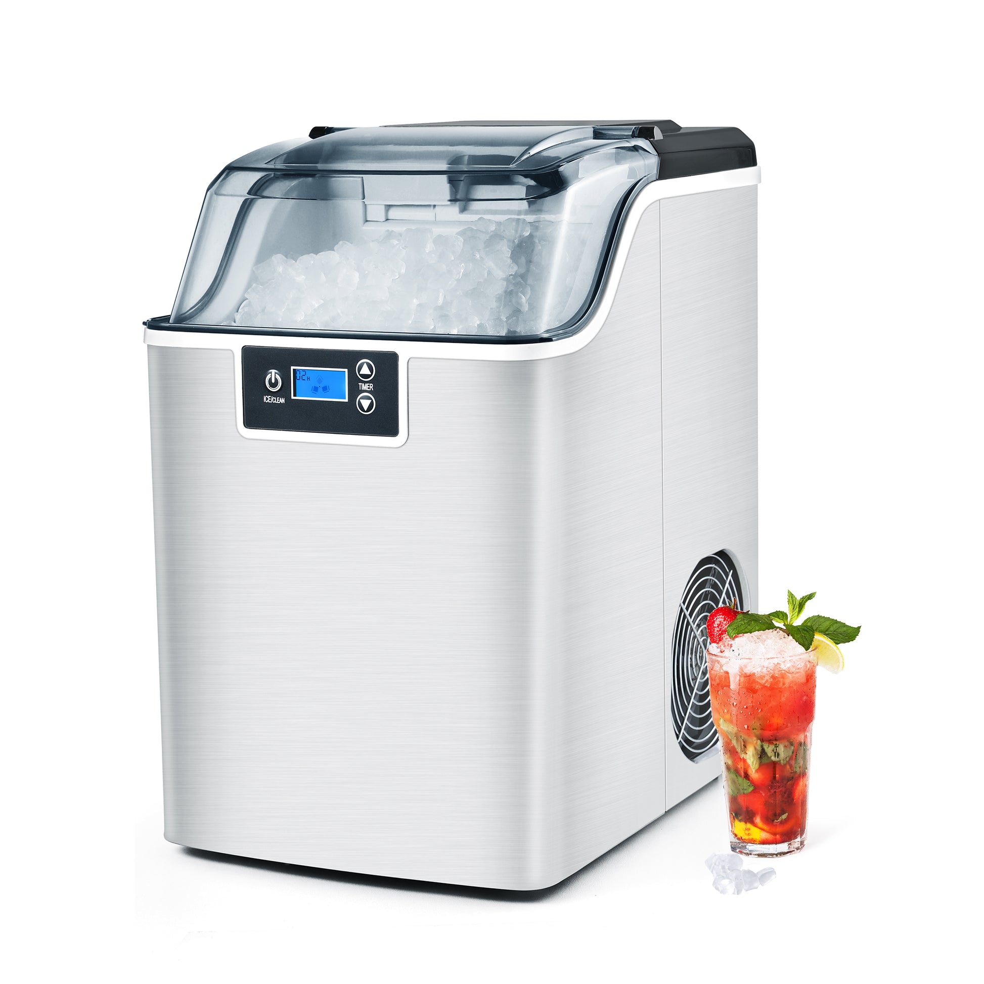 NB-IC001 TaoTronics Ice Maker, Smart Countertop Compact Machine with One Click
