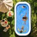 Evajoy Inflatable EJ-HF021 Outdoor Family Large Pool for Toddlers, Kids, Adults  WM-