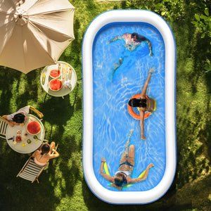 Evajoy Inflatable EJ-HF021 Outdoor Family Large Pool for Toddlers, Kids, Adults  WM-