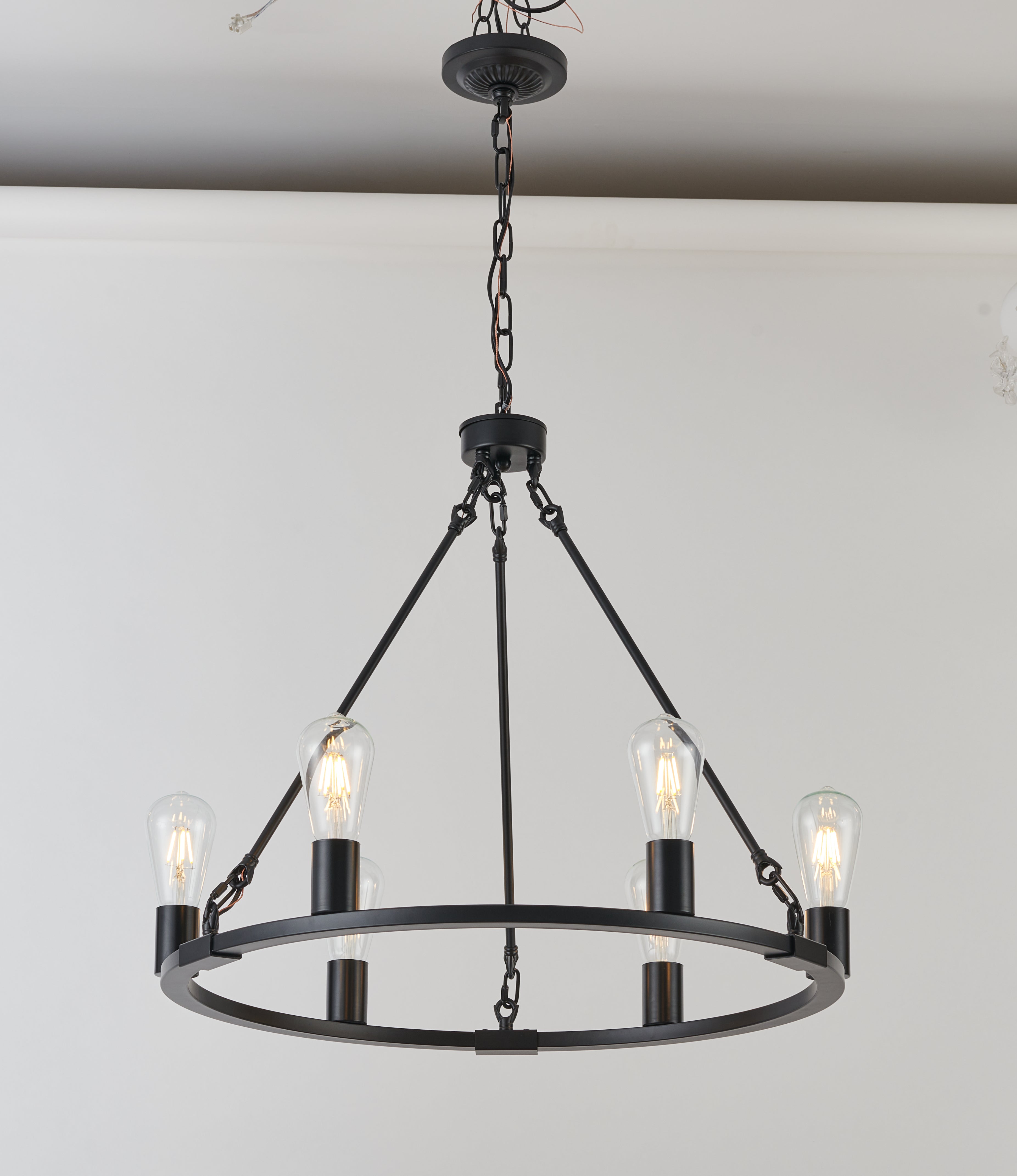 TaoTronics 6-Light Modern Chandelier Ceiling Lighting Pendant Light Fixtures NB-CL006