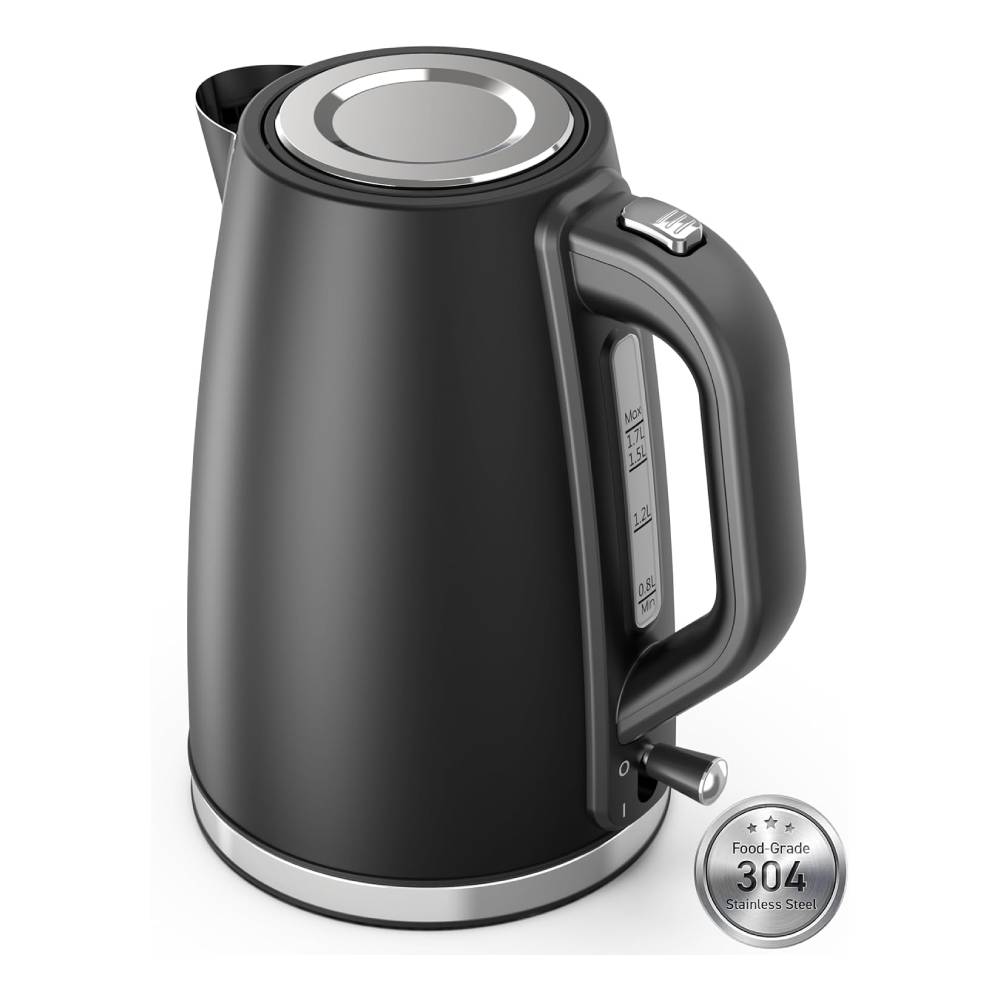 FRESHAIR™ RAPID BOIL 2.5 QT. STAINLESS STEEL TEA KETTLE, TIME-AND