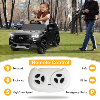 LEADZM Dual Drive 12.00V 7A.h with 2.4G Remote Control HL588 Chevrolet Tahoe SUV