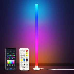 TaoTronics LED Floor Lamp, Smart RGB Corner Lamp with App and Remote Control