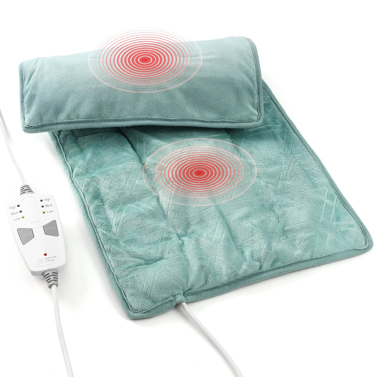 Evajoy Heating Pad for Back Pain Relief, 24 x 29.5 Extra-Large Elect